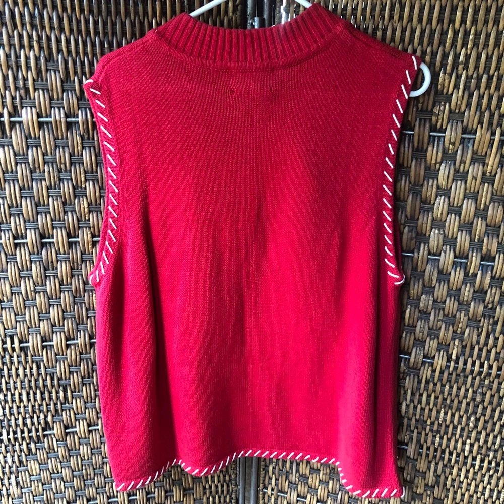 Women’s Snowman Christmas Sweater Size XL EEUC - Picture 5 of 6